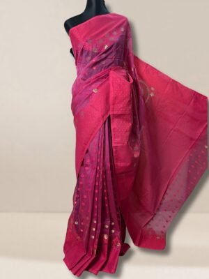 Tencel Jamdani Magenta TLJ-37