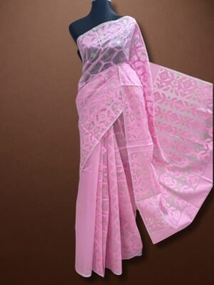 Taat Jamdani Pink TJ-43