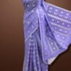Half Silk Jamdani Lavendar TJ-44