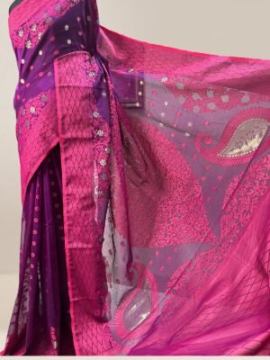 Tencel Jamdani Deep Purple (Jaam) TLJ-38