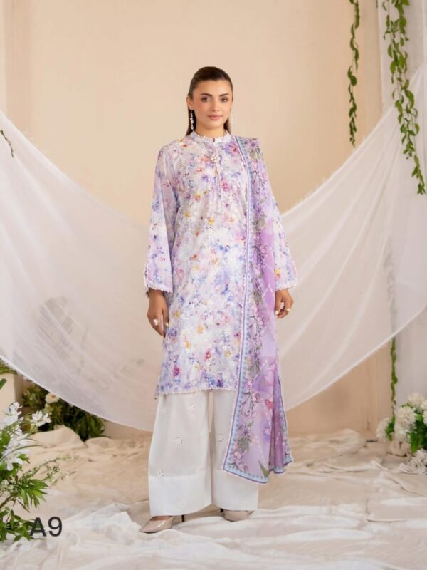 Gullbano by Gulljee - White & Purple- GBG- 122