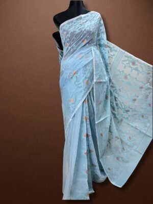 Taat Jamdani Pastle Blue TJ-41