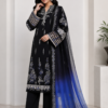 Floral Reverie by Roheenaz Black FR- 228