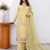 Floral Reverie by Roheenaz Yellow FR- 224