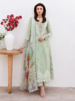 Floral Reverie by Roheenaz Mint FR- 226