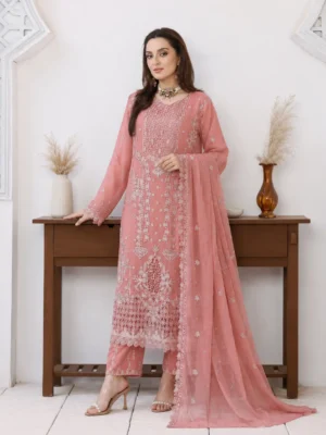 Bin Hameed by Rana Arts (Inara) Peach BHR- 143