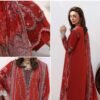 Floral Reverie by Roheenaz Red FR- 225