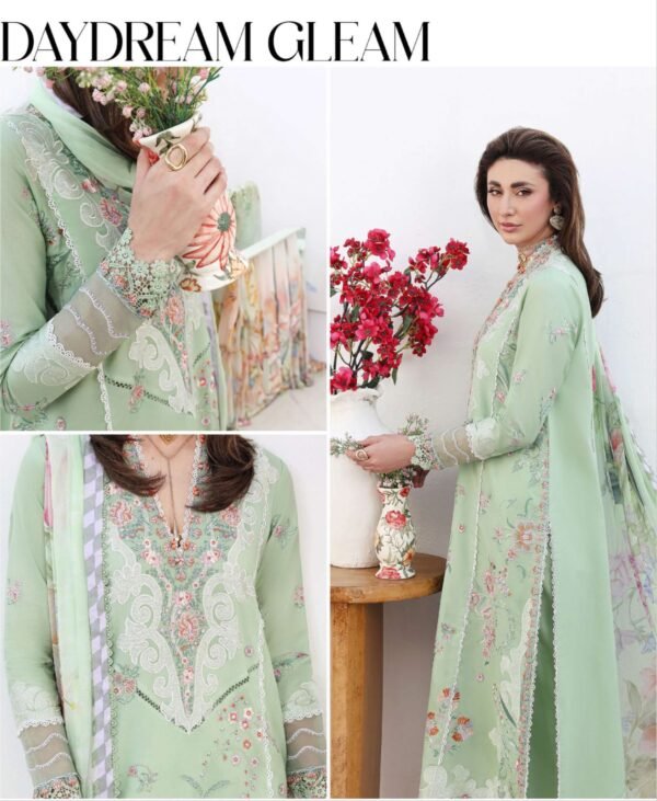 Floral Reverie by Roheenaz Mint FR- 226
