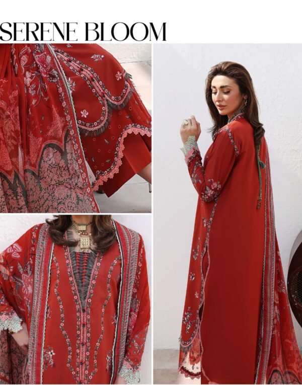 Floral Reverie by Roheenaz Red FR- 225