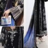 Floral Reverie by Roheenaz Black FR- 228