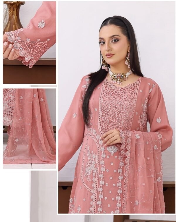 Bin Hameed by Rana Arts (Inara) Peach BHR- 143