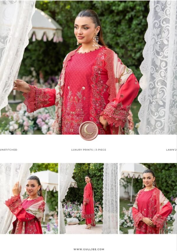 Royal legacy by Gulljee Scarlett Red GRL- 89