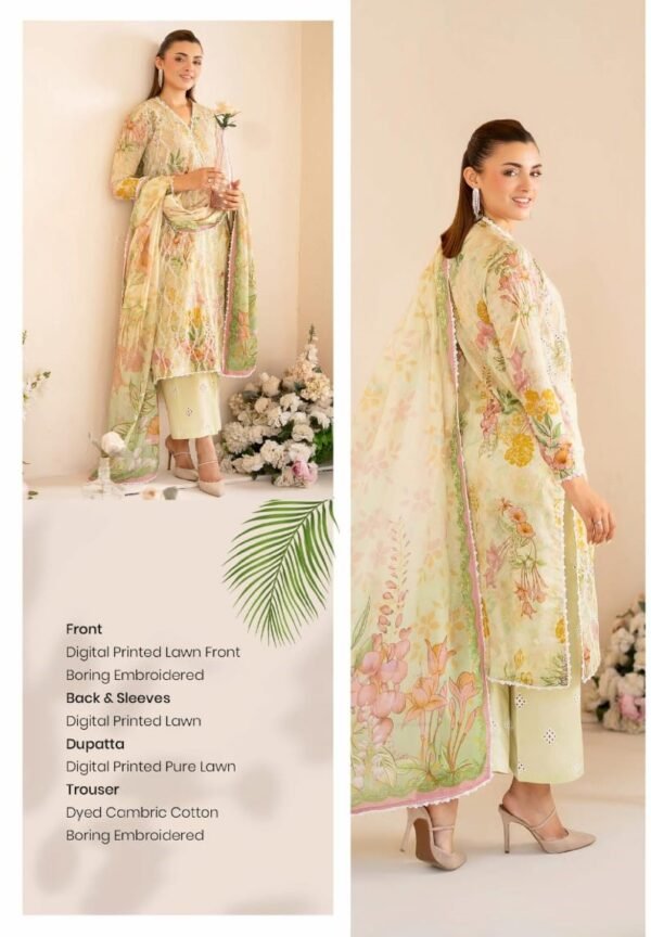 Gullbano by Gulljee - Pale Yellow- GBG- 119