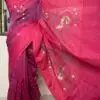 Tencel Jamdani Magenta TLJ-37