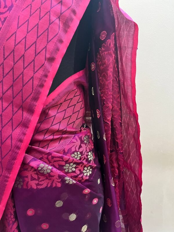 Tencel Jamdani Deep Purple (Jaam) TLJ-38