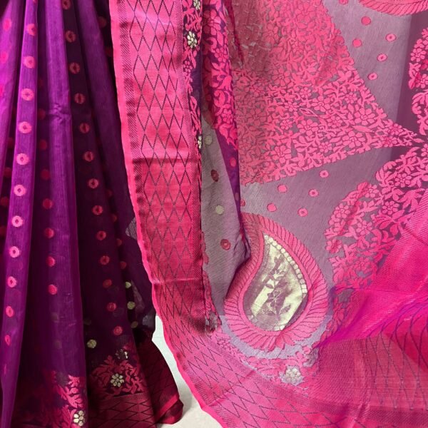 Tencel Jamdani Deep Purple (Jaam) TLJ-38