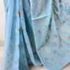 Half Silk Jamdani Pastle Blue TJ-41